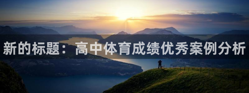 新的标题：高中体育成绩优秀案例分析